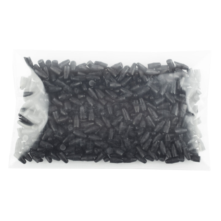 Plastic Plugs black 500 pcs