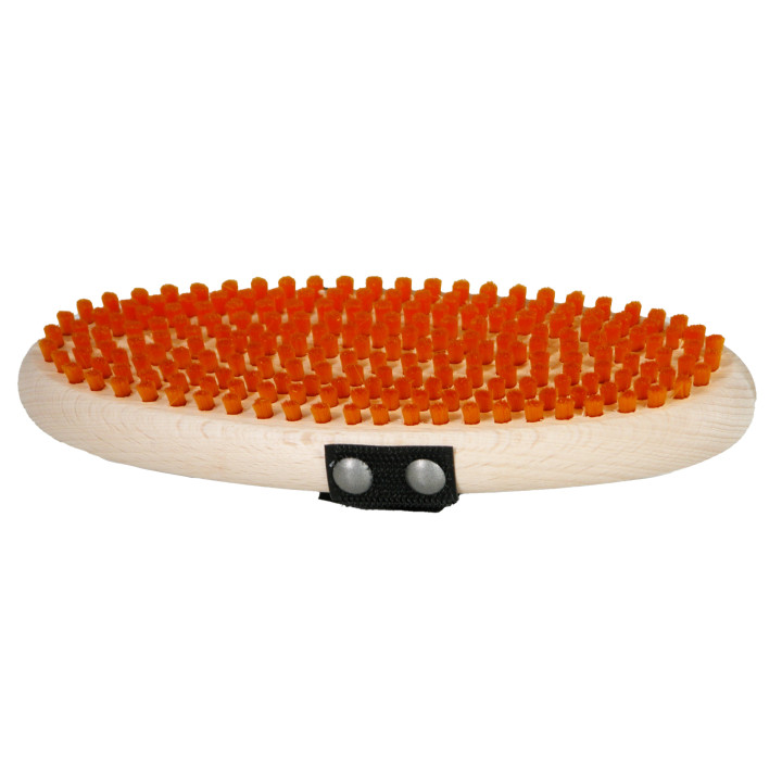 Oval Brush gold nylon PRO