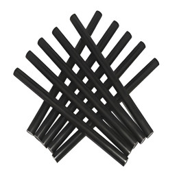 Poly Sticks 8 mm black 10 kusů